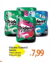 Oferta de Trident - Chiclete X Senses por R$7,99 em Atacadão