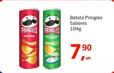 Oferta de Pringles - Batata por R$7,9 em Tenda Atacado