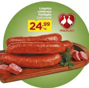 Oferta de Perdigão - Linguiça Calabresa por R$24,99 em Carrefour