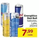 Oferta de Red Bull - Energético por R$7,99 em Carrefour