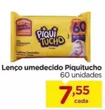 Oferta de Piquitucho - Lenço Umedecido por R$7,55 em Carrefour