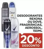 Oferta de Rexona - Desodorantes em Carrefour