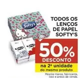 Oferta de Softy´s - Todos Os Lenços De Papel em Carrefour