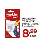 Oferta de Molin - Apontador por R$8,99 em Carrefour