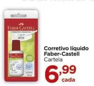 Oferta de Faber-Castell - Corretivo Liquido por R$6,99 em Carrefour