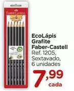 Oferta de Faber-Castell - Ecolápis Grafite Faber-castell por R$7,99 em Carrefour