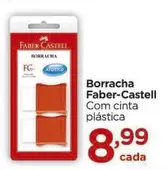 Oferta de Faber-Castell - Borracha por R$8,99 em Carrefour