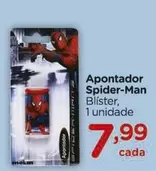 Oferta de Apontador Spider-man por R$7,99 em Carrefour