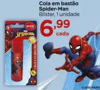 Oferta de Cola Em Bastão Spider-Man por R$6,99 em Carrefour