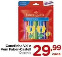 Oferta de Faber-Castell - Canetinha Vai E Em por R$29,99 em Carrefour