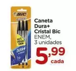 Oferta de Bic - Caneta Cristal por R$5,99 em Carrefour