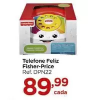 Oferta de Fisher Price - Telefone Felix por R$89,99 em Carrefour