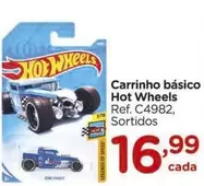 Oferta de Hot Wheels - Carrinho Básico por R$16,99 em Carrefour