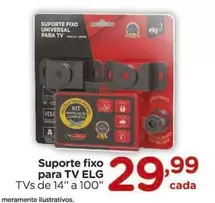 Oferta de Universal - Suporte Fixo Para Tv por R$29,99 em Carrefour