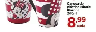 Oferta de Caneca -  De Plástico Minnie por R$8,99 em Carrefour