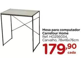 Oferta de Carrefour - Mesa Para Computador por R$179,9 em Carrefour