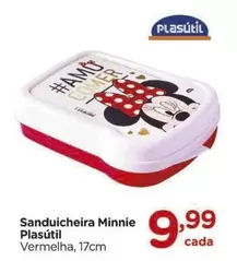 Oferta de Sanduicheira Minnie por R$9,99 em Carrefour