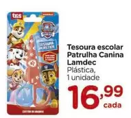 Oferta de Téscura Escolar Patrulha Canina por R$16,99 em Carrefour