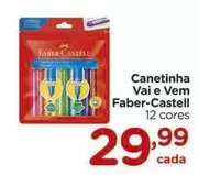 Oferta de Faber-Castell - Canetinha Vai E Vem por R$29,99 em Carrefour