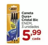 Oferta de Bic - Caneta Cristal por R$5,99 em Carrefour