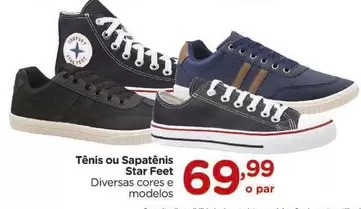 Oferta de Star - Tenis Ou Sapatènis por R$69,99 em Carrefour