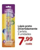 Oferta de Lápis Preto Divertidamente por R$7,99 em Carrefour