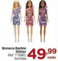 Oferta de Barbie - Boneca  Glitter por R$49,99 em Carrefour