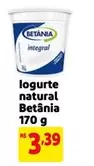 Oferta de Betânia - Iogurte Natural por R$3,39 em Mercado Extra