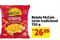 Oferta de McCain - Batata Corte Tradicional por R$26,99 em Mercado Extra