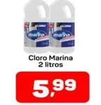 Oferta de Marina - Cloro por R$5,99 em Supermercados ABC