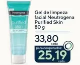 Oferta de Neutrogena - Gel De Limpeza Facial Purified Skin por R$33,8 em Drogarias Coop