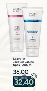 Oferta de Jacques Janine - Leave-In por R$36 em Drogarias Coop