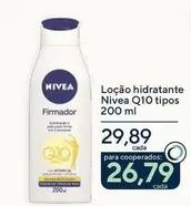 Oferta de Nivea - Loção Hidratante Q10 Tipos por R$29,89 em Drogarias Coop