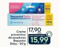 Oferta de Bepantol - Baby Creme Preventivo De Assaduras por R$17,9 em Drogarias Coop