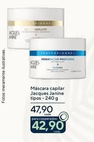 Oferta de Jacques Janine - Máscara Capilar por R$47,9 em Drogarias Coop