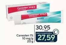 Oferta de Canesten - 1% 10 Mg/g por R$30,95 em Drogarias Coop