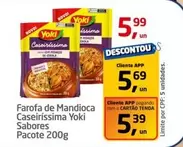 Oferta de Novo - Farofa De Mandioca Caseirissima por R$5,99 em Tenda Atacado