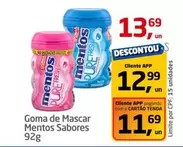 Oferta de Sabores - Goma De Mascar Mentos Sabores por R$13,69 em Tenda Atacado