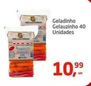 Oferta de Geladinho -  40 Unidades por R$10,99 em Tenda Atacado