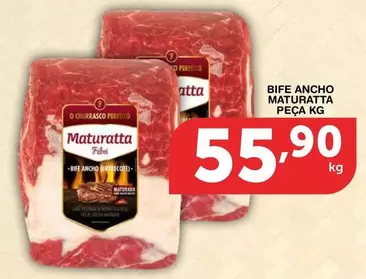 Oferta de Maturatta - Bife Ancho  Peca por R$55,9 em Roldão