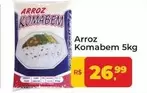 Oferta de Komabem  - Arroz por R$26,99 em Tonin Superatacado