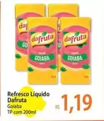 Oferta de Dafruta - Refresco Liquido por R$1,19 em Atacadão