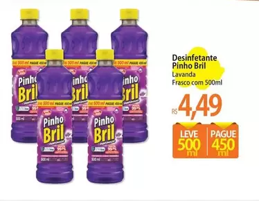 Oferta de Pinho Bril - Desinfetante por R$4,49 em Atacadão