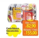 Oferta de Vasconcelos - Cesta Basica Vasconcelos por R$82,9 em Atacadão