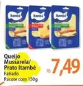 Oferta de Itambé - Queijo Mussarela/ Prato por R$7,49 em Atacadão