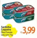 Oferta de Coqueiro - Sardinha por R$3,99 em Atacadão