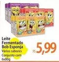 Oferta de Bob - Leite Fermentado Bob Esponja por R$5,99 em Atacadão