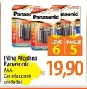 Oferta de Panasonic - Pilha Alcalina Aaa por R$19,9 em Atacadão