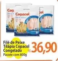 Oferta de Copacol - Filé De Peixe Tilápia  Congelado por R$36,9 em Atacadão