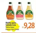 Oferta de Liza - Molho Para Salada por R$9,28 em Atacadão